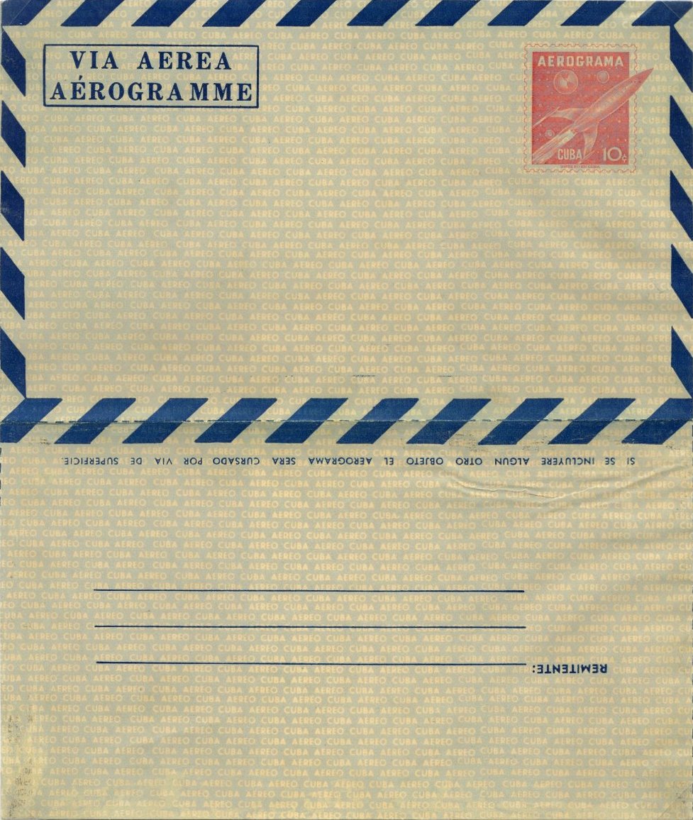 Edifil 1 Aerogram - 1960 Version